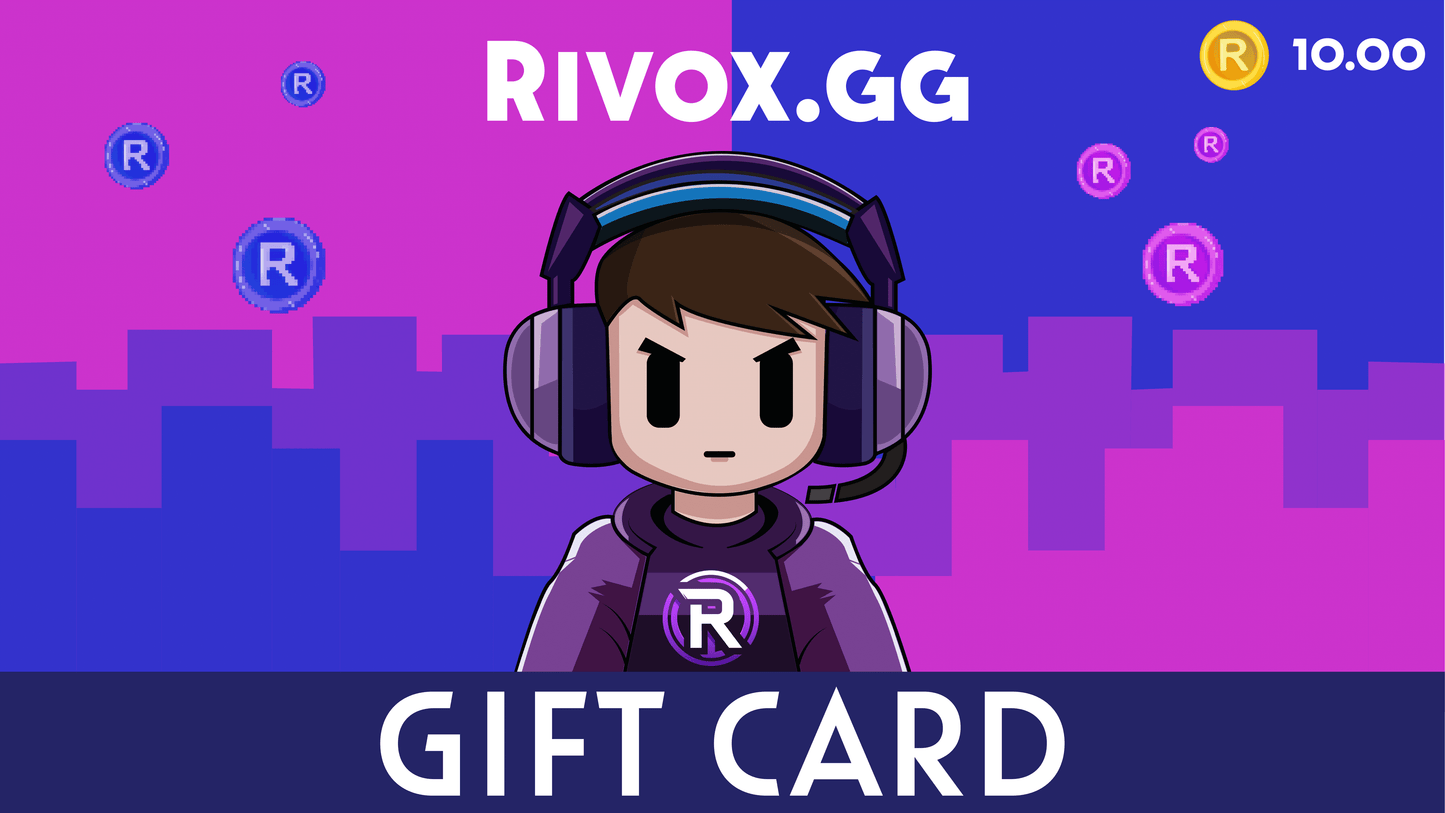 Rivox 1000 Credits & Bonus 10 R-Coins Gift Card