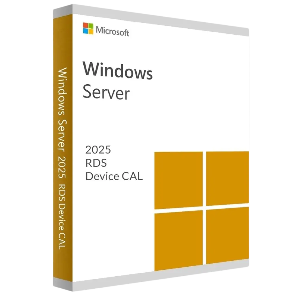 Licență Windows Server 2025 RDS CAL 50 Dispozitive Retail Microsoft