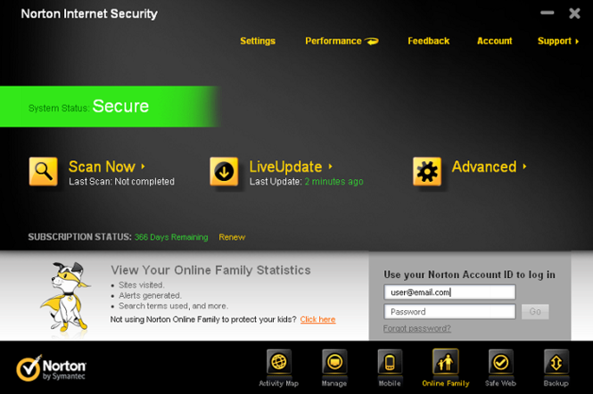 Norton Internet Security (1 Year / 1 PC)