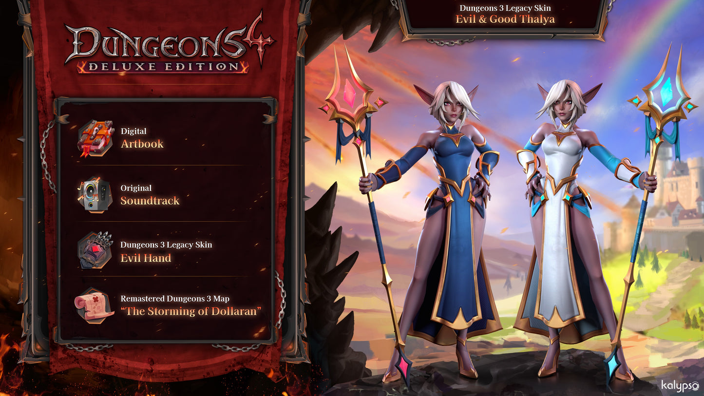 Dungeons 4 - Digital Deluxe Upgrade DLC EU (without DE) PS5 CD Key