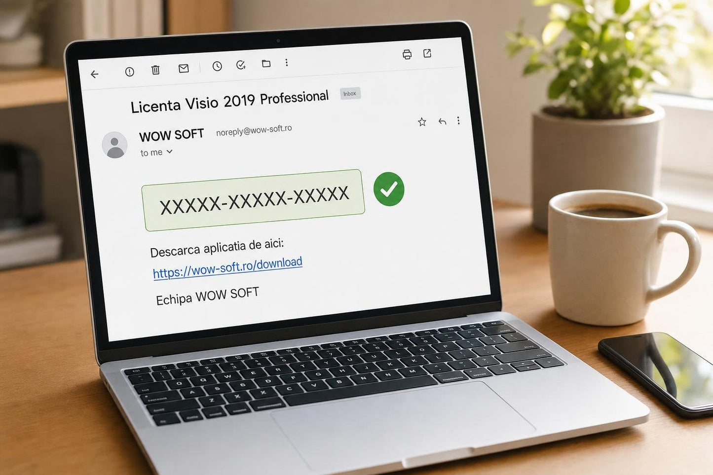 Licență Visio 2019 Professional 5 PC - Activare Online Microsoft