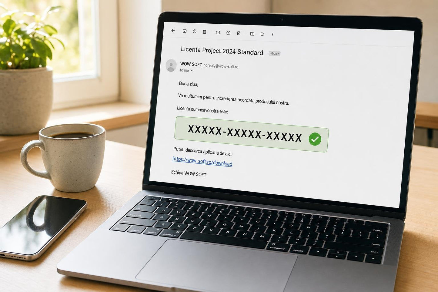 Licență Project 2024 Standard 1 PC - Asociere Cont Microsoft Microsoft