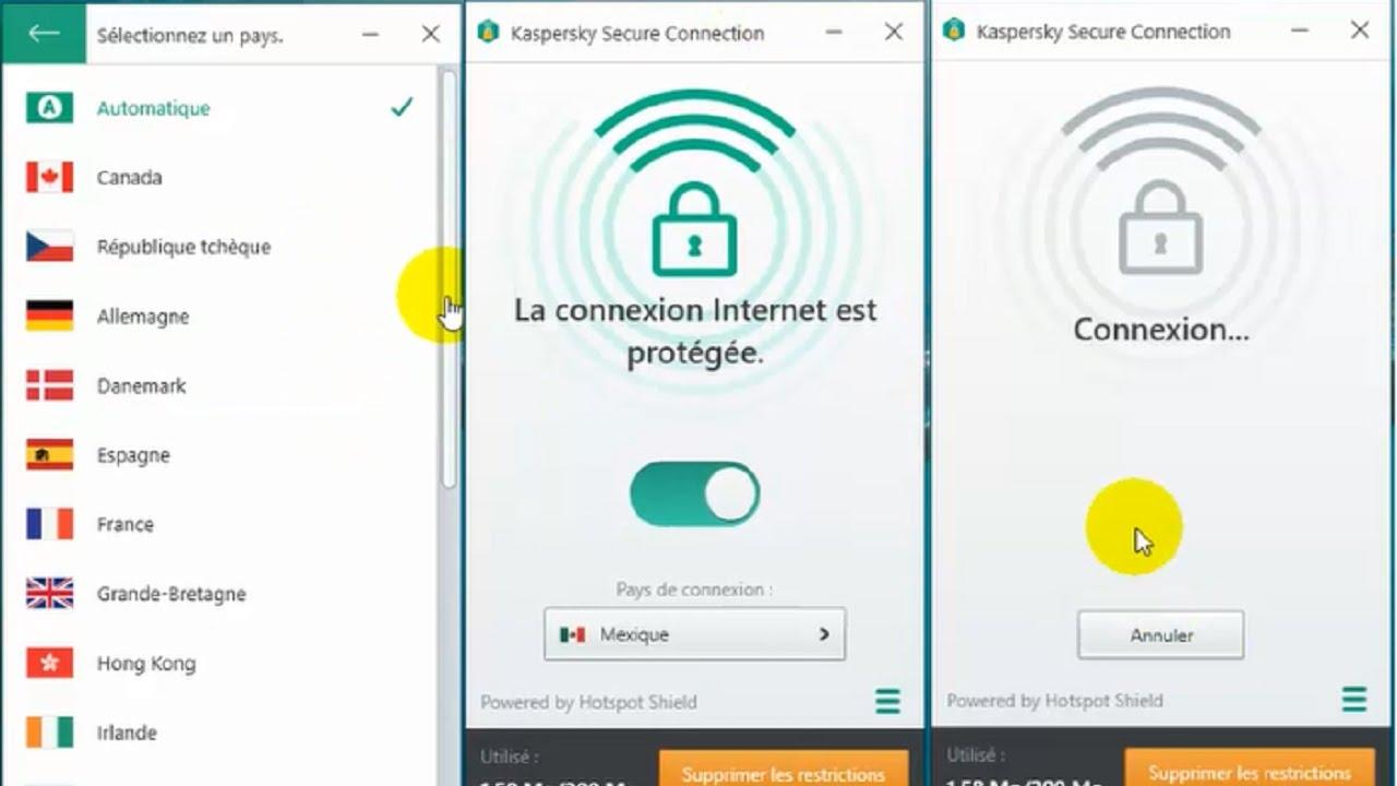 Kaspersky VPN Secure Connection 2023 Key (1 Year / 5 PCs)