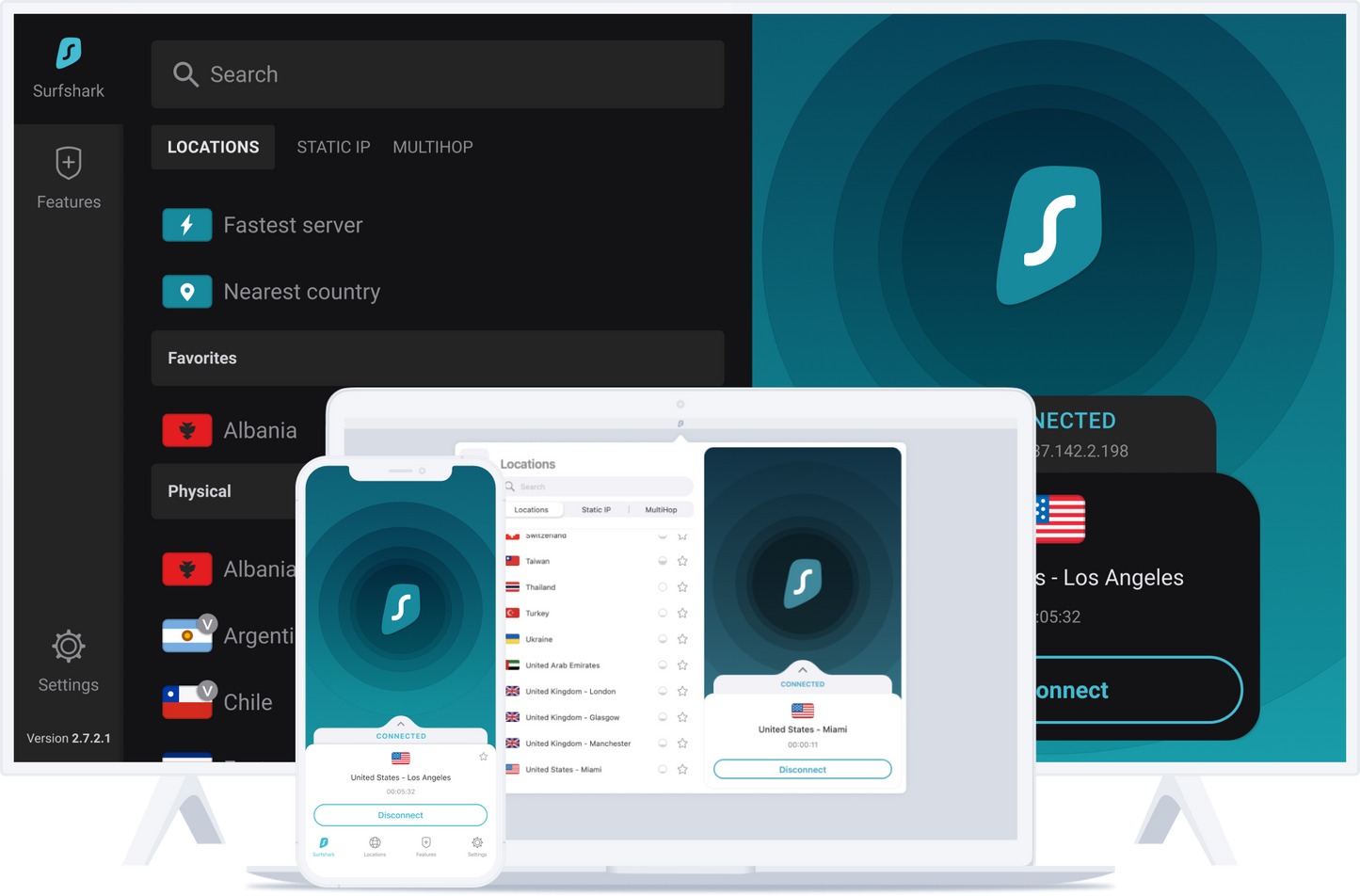 Surfshark VPN Key (1 Year / Unlimited Devices)