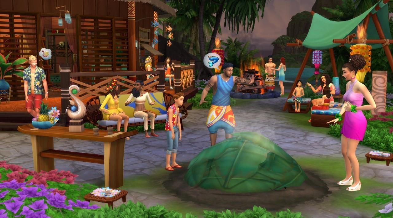 The Sims 4 - Island Living DLC PC EA App CD Key