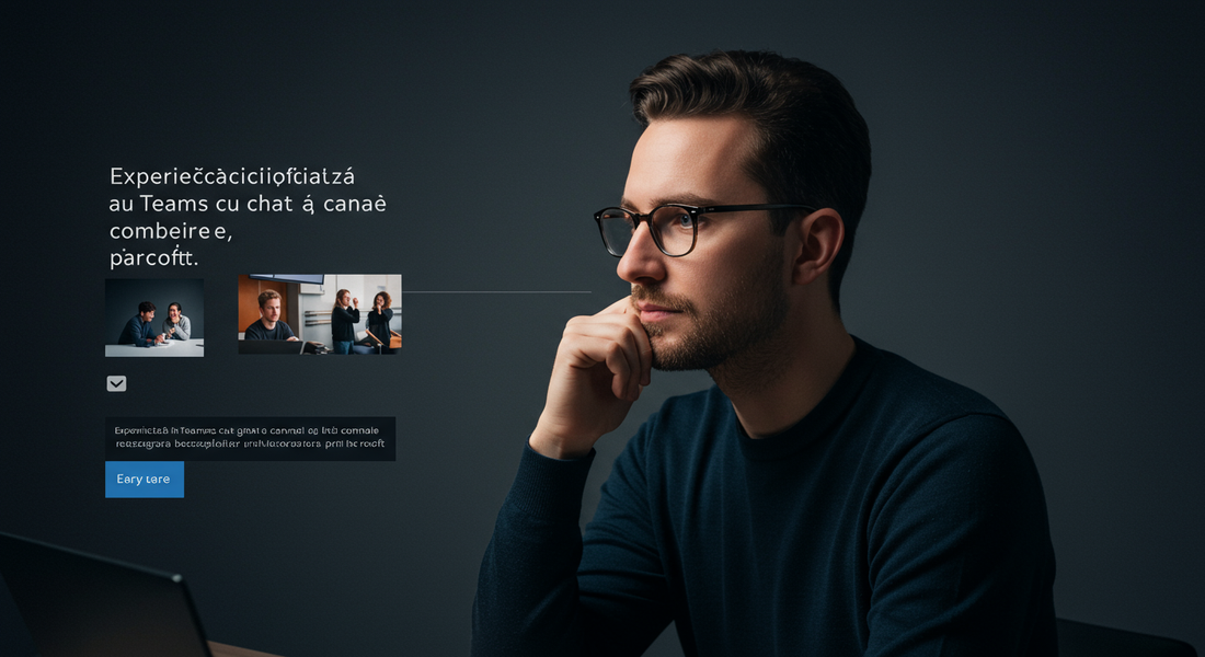 Microsoft Teams 2025 – Chat și canale într-un singur loc