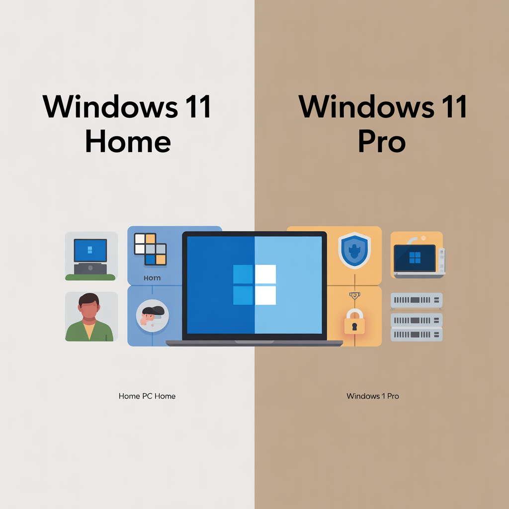Windows 11 Pro vs Home – diferențe reale în 2026