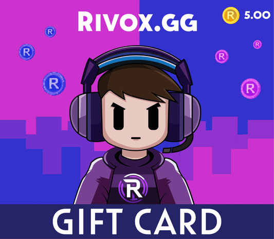 Rivox 500 Credits & Bonus 5 R-Coins Gift Card