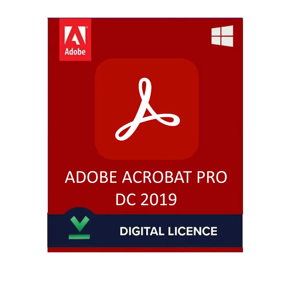 Adobe Acrobat 2019 Pro DC (1 PC)- Cheie Permanenta de Activare Adobe