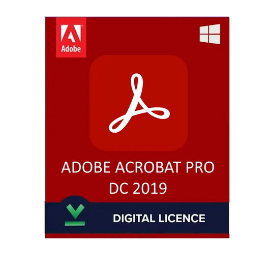 Adobe Acrobat 2019 Pro DC (1 PC)- Cheie Permanenta de Activare Adobe