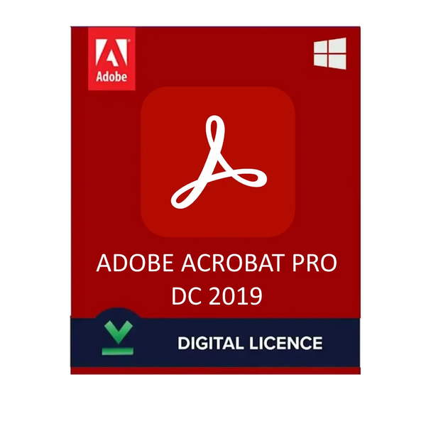 Adobe Acrobat 2019 Pro DC (1 PC)- Cheie Permanentă de Activare