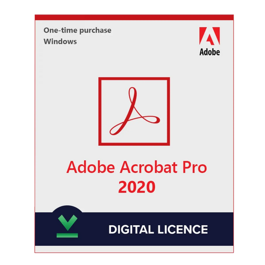 Adobe Acrobat Pro 2020 (1 PC) – Licență Electronică Permanentă Adobe