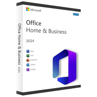 Licență Office 2024 Home and Business PC/MAC Retail - asociere cont Microsoft Microsoft