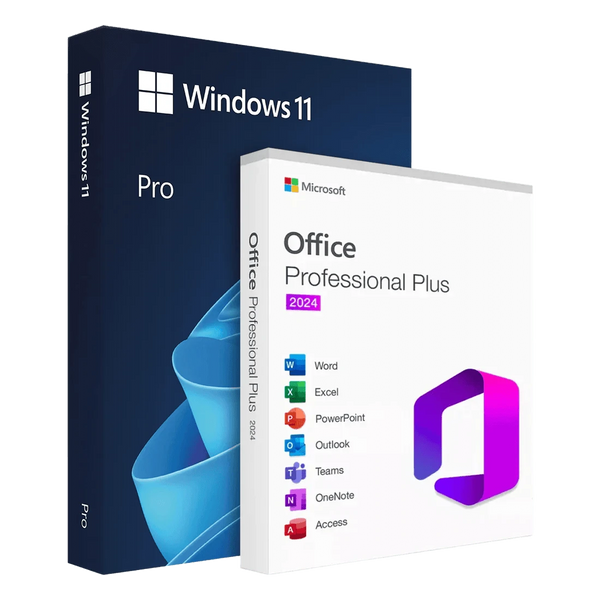 Licență Windows 11 Pro și Office 2024 Pro Plus
