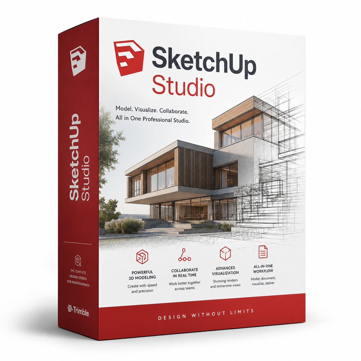 SketchUp Studio - Licenta Comerciala - Abonament 1 an SketchUp