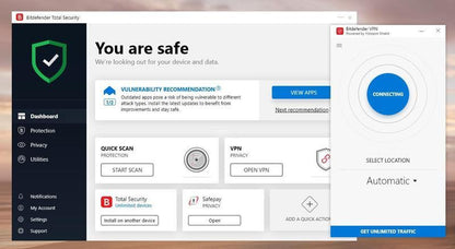 Bitdefender Premium VPN 2023 Key (1 Year / 10 Devices)