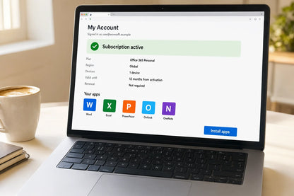 Office 365 Personal Global - Cont 1 An, 1 Dispozitiv Microsoft