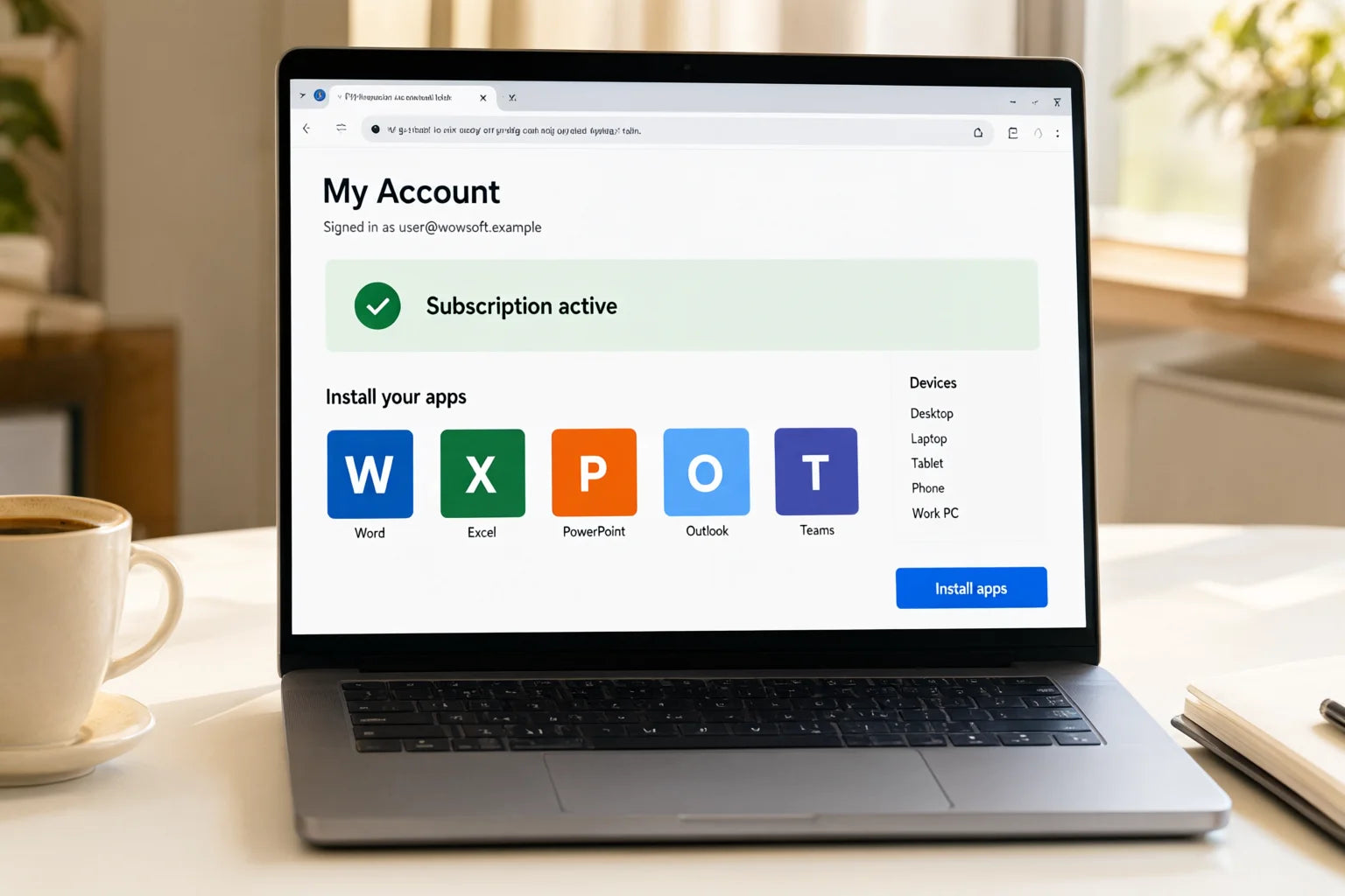 Licenta Windows 11 Pro si Office 365 Pro Plus - Cont Microsoft