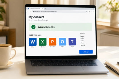 Licenta Windows 11 Pro si Office 365 Pro Plus - Cont Microsoft