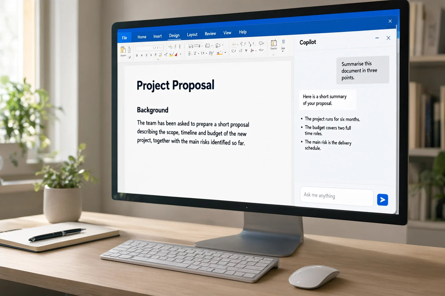 Office 365 cu Copilot - Cont 1 An, 5 Dispozitive Microsoft
