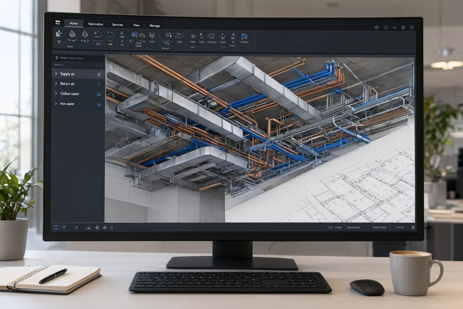 Autodesk Fabrication CADmep - Licență Abonament Autodesk
