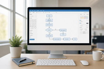 Licență Visio 2019 Standard 5 PC - Activare Online Microsoft