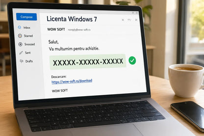 Licență Windows 7 Home Premium SP1 5 PC - Activare Online Microsoft