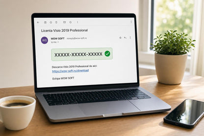 Licență Visio 2019 Professional 2 PC - Activare Online Microsoft
