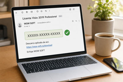 Licență Visio 2019 Professional 5 PC - Activare Online Microsoft
