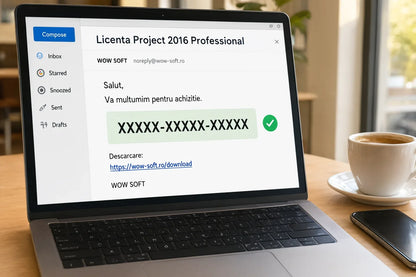 Licență Project 2016 Professional 5 PC - Activare Online Microsoft