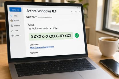 Licență Windows 8.1 5 PC - Activare Online Microsoft