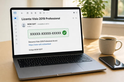Licență Visio 2019 Professional 1 PC - Asociere Cont Microsoft Microsoft