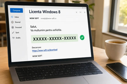 Licență Windows 8 5 PC - Activare Online Microsoft