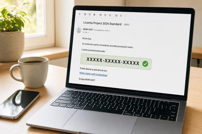 Licență Project 2024 Standard 1 PC - Asociere Cont Microsoft Microsoft