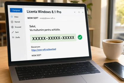 Licență Windows 8.1 Pro 5 PC - Activare Online Microsoft