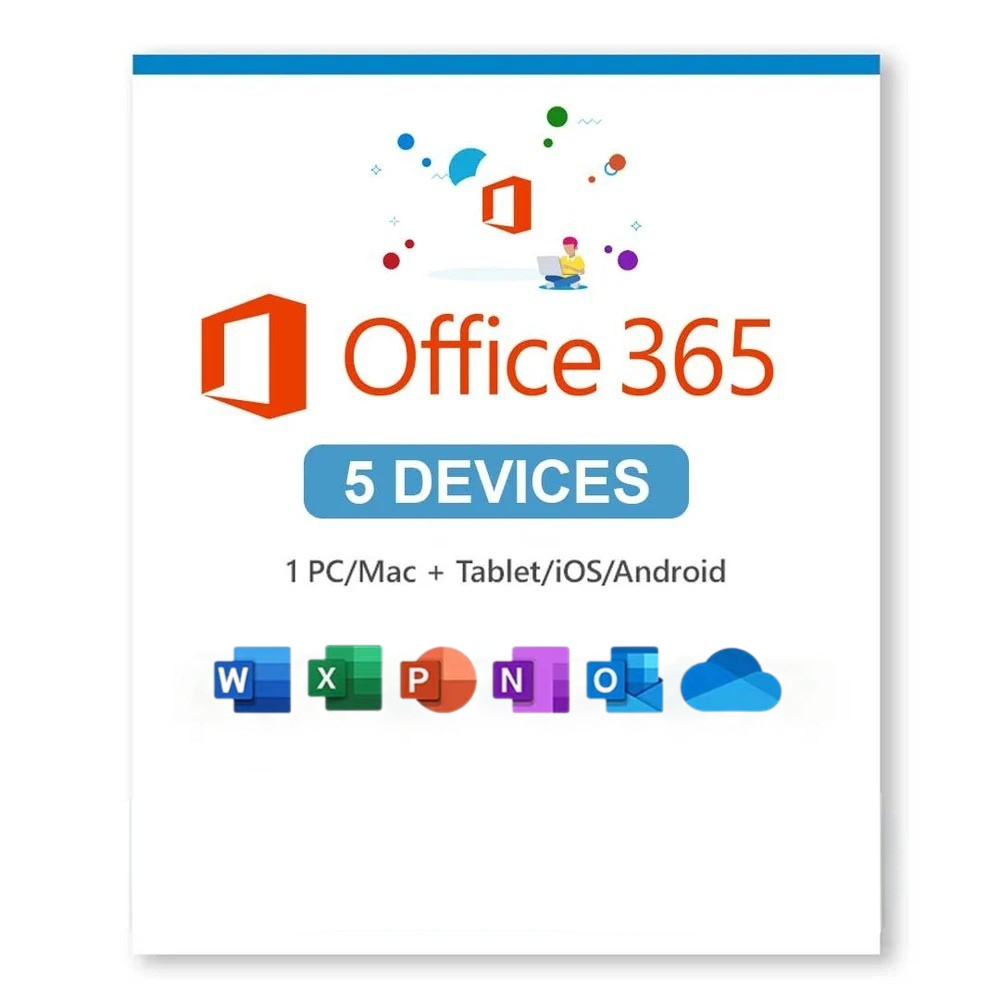 Microsoft Office 365 Cont pentru 5 Dispozitive
