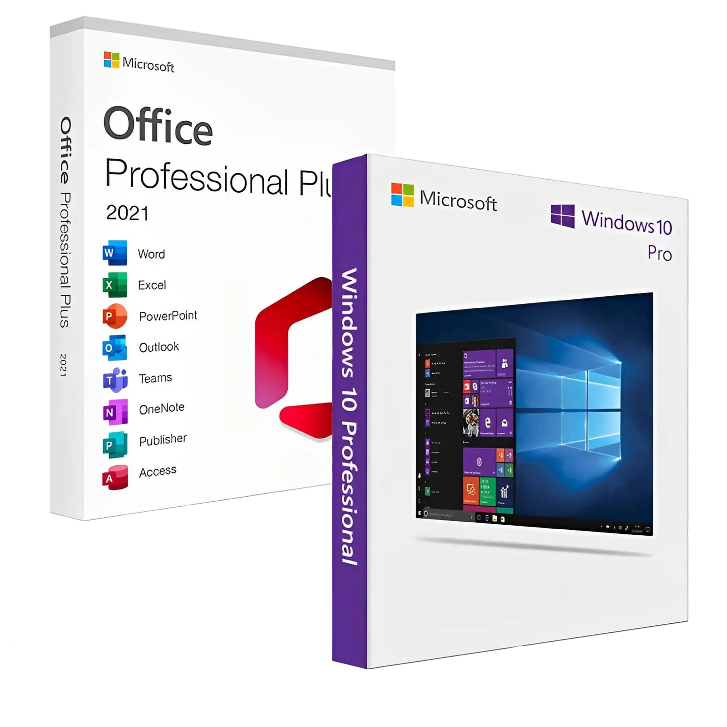 Windows 10 Pro + Office 2021 Pro Plus