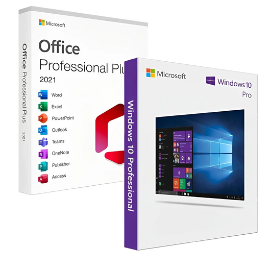 Windows 10 Pro + Office 2021 Pro Plus