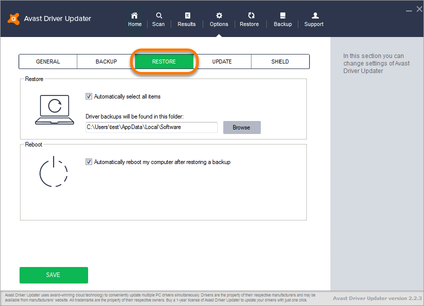 AVAST Driver Updater Key (1 Year / 1 PC)