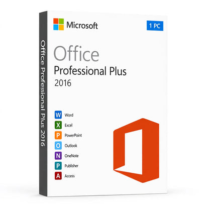 Licență Office 2016 Pro Plus 1 PC - Asociere Cont Microsoft Microsoft