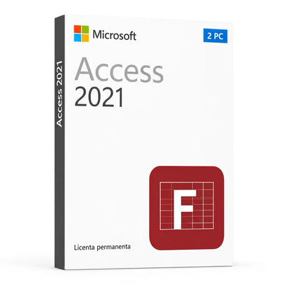 Licență Access 2021 2 PC - Activare Online Microsoft