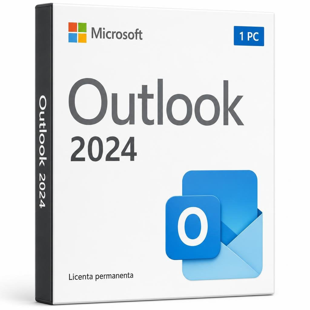 Licență Outlook 2024 1 PC - Asociere Cont Microsoft Microsoft