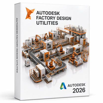 Autodesk Factory Design Utilities - Licență Comercială Abonament 1 an Autodesk