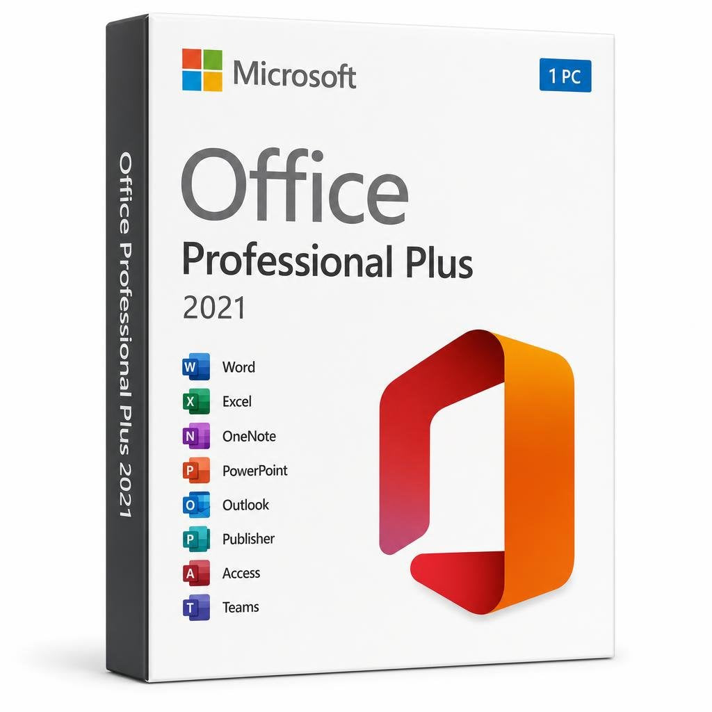 Licență Office 2021 Pro Plus 1 PC - Activare Online Microsoft
