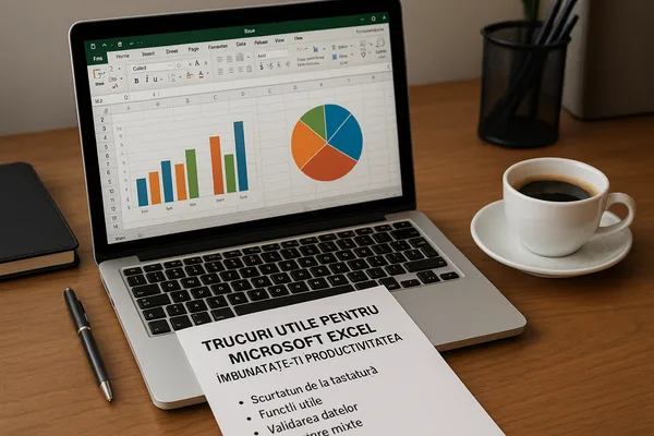 Trucuri Utile Pentru Microsoft Excel: Îmbunătățește-ți Productivitatea wow-soft.ro