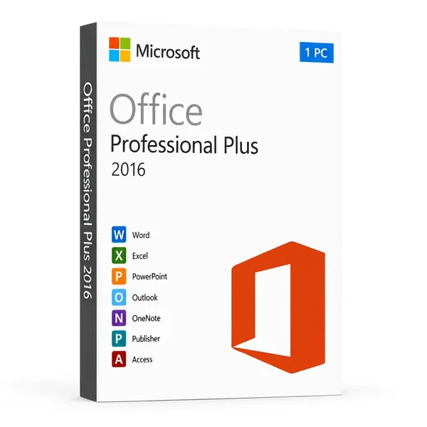 Licență Office 2016 Pro Plus 1 PC - Asociere Cont Microsoft
