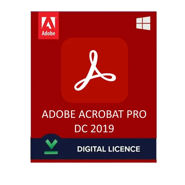 Adobe Acrobat 2019 Pro DC (1 PC)- Cheie Permanentă de Activare