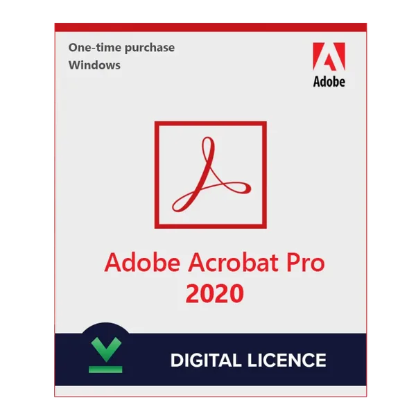 Adobe Acrobat Pro 2020 (1 PC) – Licență Electronică Permanentă