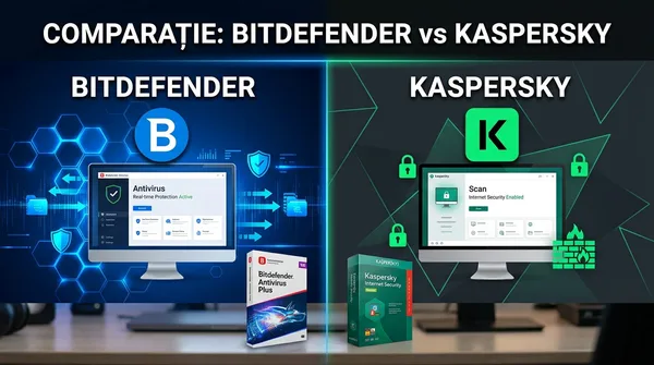 Comparație: Bitdefender Vs Kaspersky – Care Este Mai Bun? wow-soft.ro