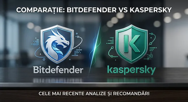 Comparație: Bitdefender Vs Kaspersky - Care Este Cea Mai Bună Alegere? wow-soft.ro